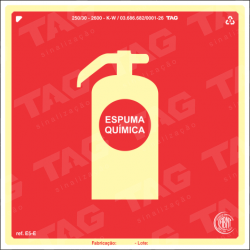 Placa / Sinalização - Referência E5eq - Extintor