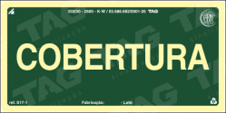 Placa / Sinalização - Referência S17-C - Pavimentos