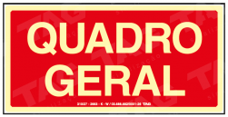 Placa / Sinalização - Referência MA28 - Mensagens Adicionais - quadro geral