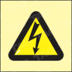 Placa / Sinalização - Referência I-A5 - Nível Inferior - Quadro de Energia de Emergência