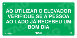 Placa / Sinalização - Referência FUN-01