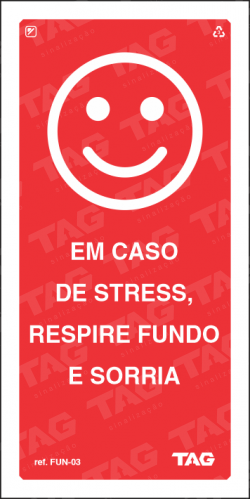 Placa / Sinalização - Referência FUN-03