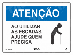 Placa / Sinalização - Referência FUN-05