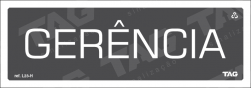 Placa / Sinalização - Referência L23-H