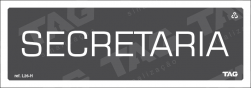 Placa / Sinalização - Referência L26-H