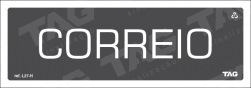 Placa / Sinalização - Referência L27-H