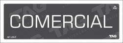 Placa / Sinalização - Referência L29-H