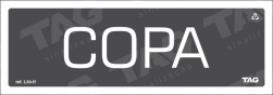 Placa / Sinalização - Referência L39-H