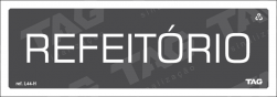 Placa / Sinalização - Referência L44-H