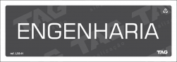 Placa / Sinalização - Referência L58-H