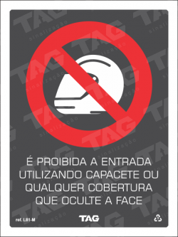 Placa / Sinalização - Referência L81-M