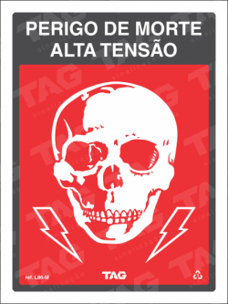 Placa / Sinalização - Referência L86-M