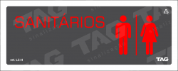 Placa / Sinalização - Referência L5-HC