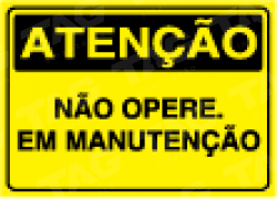 Placa / Sinalização Segurança do Trabalho - Referência SA5