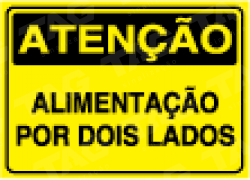 Placa / Sinalização Segurança do Trabalho - Referência SA9