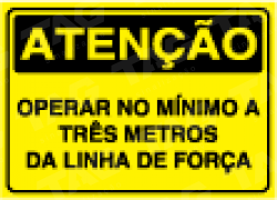 Placa / Sinalização Segurança do Trabalho - Referência SA15
