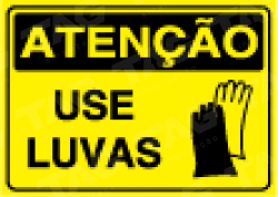 Placa / Sinalização Segurança do Trabalho - Referência SA26