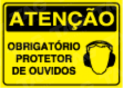 Placa / Sinalização Segurança do Trabalho - Referência SA29