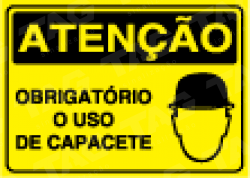 Placa / Sinalização Segurança do Trabalho - Referência SA30
