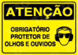 Placa / Sinalização Segurança do Trabalho - Referência SA31