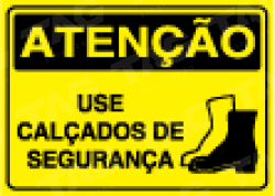 Placa / Sinalização Segurança do Trabalho - Referência sa33