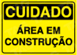 Placa / Sinalização Segurança do Trabalho - Referência SC15