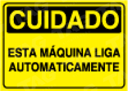 Placa / Sinalização Segurança do Trabalho - Referência SC21