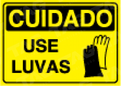 Placa / Sinalização Segurança do Trabalho - Referência SC32