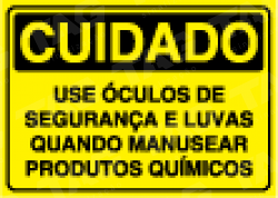 Placa / Sinalização Segurança do Trabalho - Referência SC34