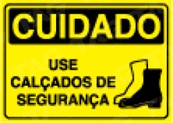 Placa / Sinalização Segurança do Trabalho - Referência SC35