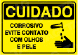 Placa / Sinalização Segurança do Trabalho - Referência SC38