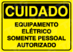 Placa / Sinalização Segurança do Trabalho - Referência SC40
