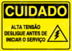 Placa / Sinalização Segurança do Trabalho - Referência SC47
