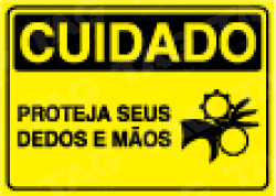 Placa / Sinalização Segurança do Trabalho - Referência SC51