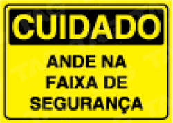 Placa / Sinalização Segurança do Trabalho - Referência SC60