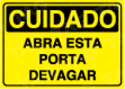 Placa / Sinalização Segurança do Trabalho - Referência sc64