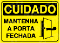 Placa / Sinalização Segurança do Trabalho - Referência sc65