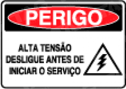 Placa / Sinalização Segurança do Trabalho - Referência SP8