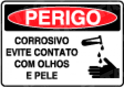 Placa / Sinalização Segurança do Trabalho - Referência SP23