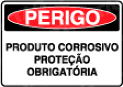 Placa / Sinalização Segurança do Trabalho - Referência SP24