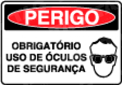 Placa / Sinalização Segurança do Trabalho - Referência SP32
