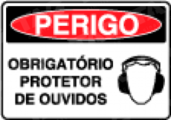 Placa / Sinalização Segurança do Trabalho - Referência SP34