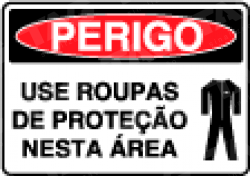 Placa / Sinalização Segurança do Trabalho - Referência SP35