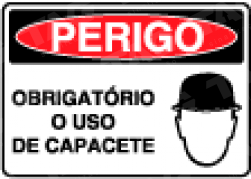 Placa / Sinalização Segurança do Trabalho - Referência SP38