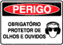 Placa / Sinalização Segurança do Trabalho - Referência SP39