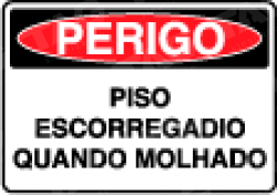 Placa / Sinalização Segurança do Trabalho - Referência SP43