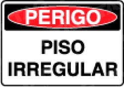 Placa / Sinalização Segurança do Trabalho - Referência SP44