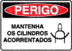 Placa / Sinalização Segurança do Trabalho - Referência SP45