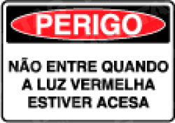 Placa / Sinalização Segurança do Trabalho - Referência SP46