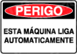 Placa / Sinalização Segurança do Trabalho - Referência SP47